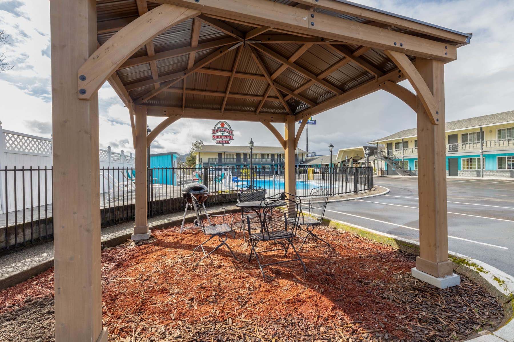 Pleasing Patio Area